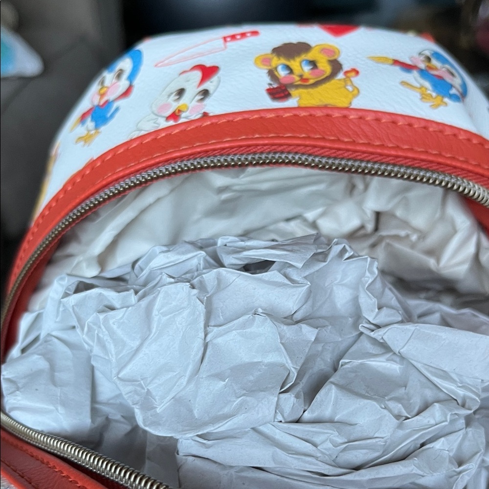 Funko Kids Cartoon Character Backpack - White and Red - Picture 5 of 11